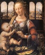 Madonna with the carnation Leonardo Da Vinci